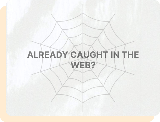 Already caught in the web